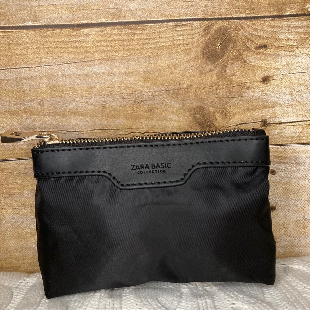 Zara Basic Collection Small Makeup Bag - image 4
